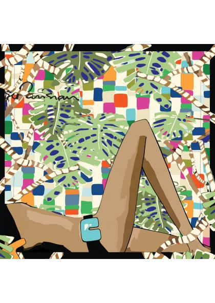 Carré 140 JAMES BOND GIRL 2