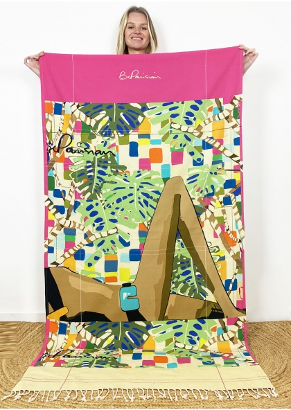 FOUTA - DRAP DE PLAGE JAMES...