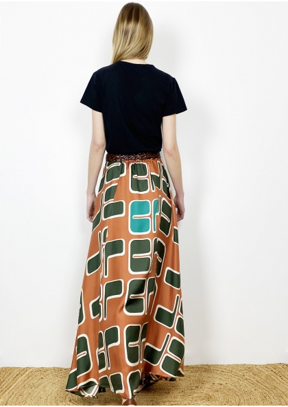 Jupe en soie - Monogramme... 2