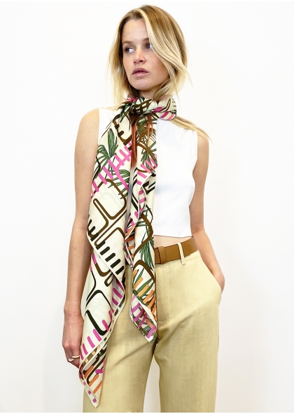 Carré Monogram RIVIERA 2