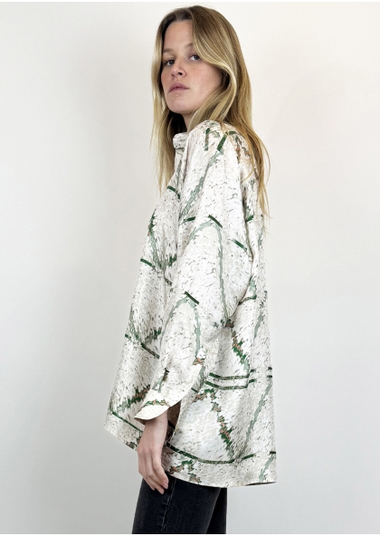 Chemise mao en soie  - SILLONS 2