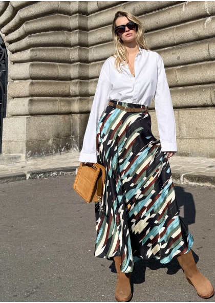 Jupe en soie - ILLUSIONS