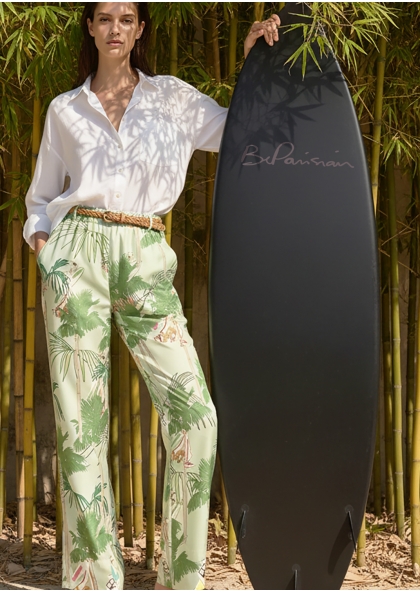 Pantalon en soie - Surf...