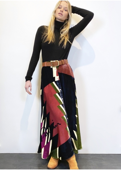 Jupe en velours - GRAPHIK