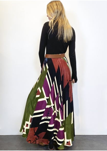 Jupe en velours - GRAPHIK 2