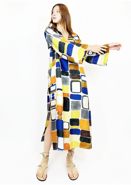 Robe en soie - PERLE NOYER