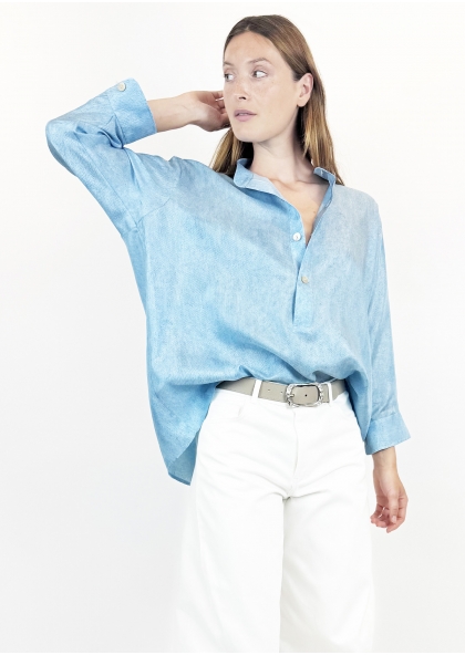 Chemise Blue Denim
