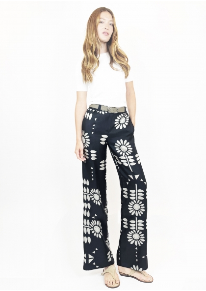 Pantalon Flower Carbone 2