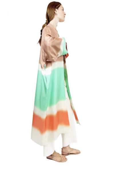 Kimono en soie Brumes d'été 2