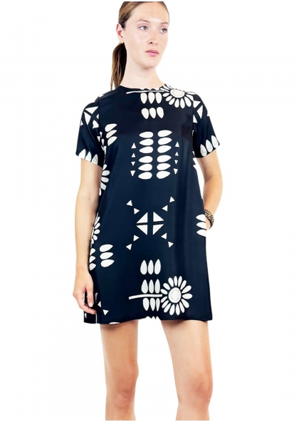 Robe Romy courte Flower...