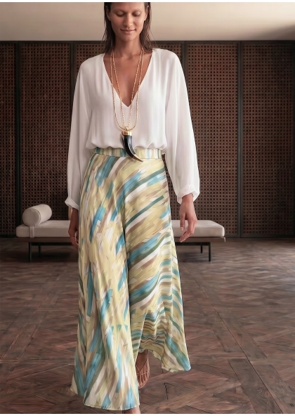 Jupe en soie - JEU D'ILLUSIONS 2