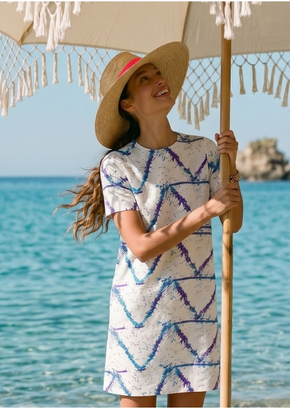 Robe Romy courte Sillons