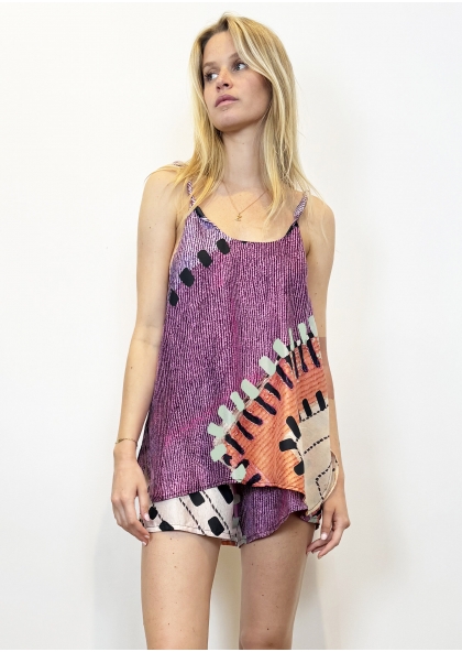 Canvas Purple short and top... 2