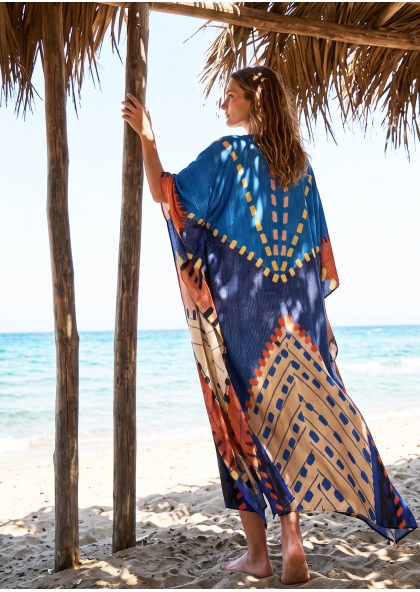 Caftan long CANVAS