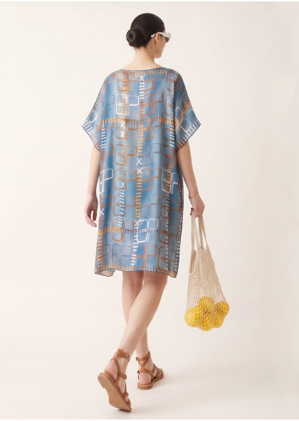 Short Dress MONOGRAM DENIM 2