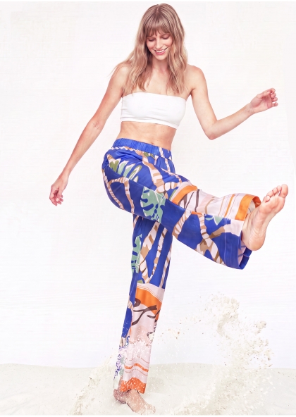 Pantalon en soie - MANRIQUE