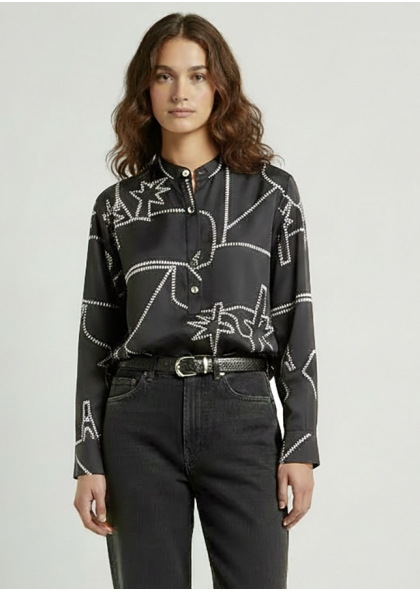 Chemise en soie - PANAME OASIS