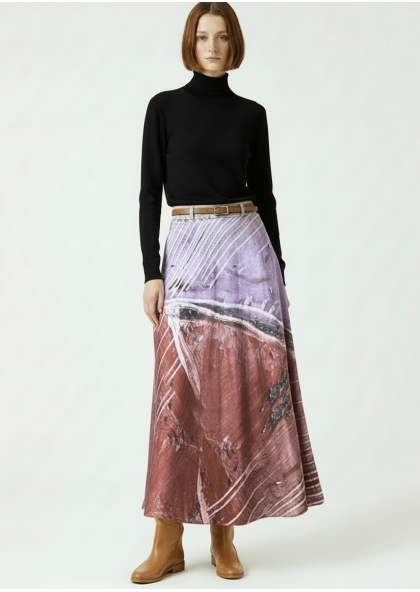 Jupe en soie - PARIS FROM...