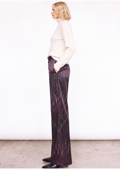 Pantalon en soie - PLUMASSIER 2